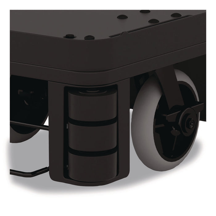 Bumper Kit For Full Size Housekeeping Carts for HKC1000/HKC2000, Plastic, Black, 4 Bumpers
