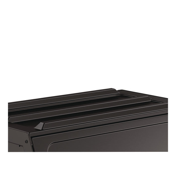 Lockable Hood Accessory for Suncast Commercial Full-Size Housekeeping Carts HKC1000/HKC2000, Plastic, Black