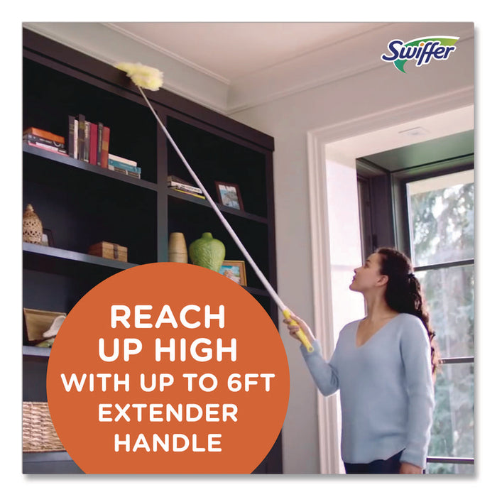Heavy Duty Dusters with Super Extender Handle, 6 ft Handle, 1 Handle/4 Dusters