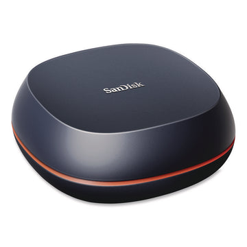 USB 3.2 External Solid State Drive, 4 GB, Black