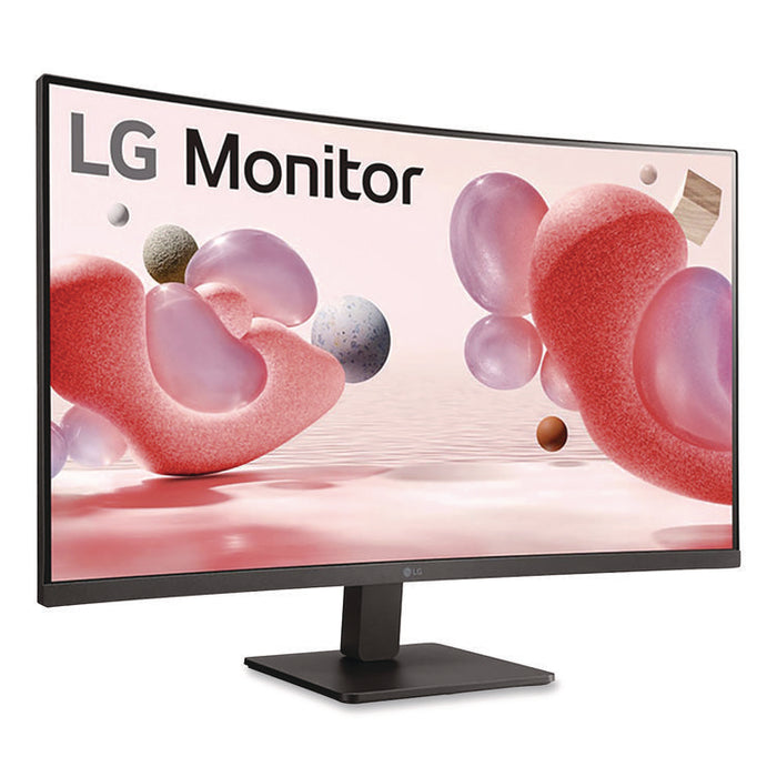 Curved LCD Monitor, 32" Widescreen, VA Panel, 1920 Pixels x 1080 Pixels