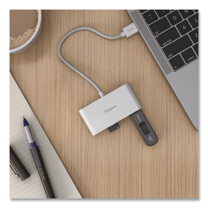 USB 2.0 Hubs, 4-Port, White