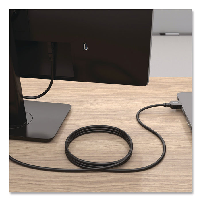 USB-A to USB-A 2.0 Cable, 6 ft, Black