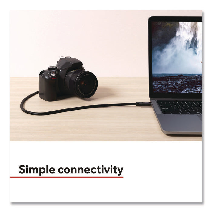 USB-C to Micro USB Type-B 3.1 Cable, 6 ft, Black