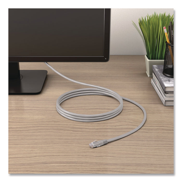 CAT6 Ethernet Cable, 50 ft, Gray