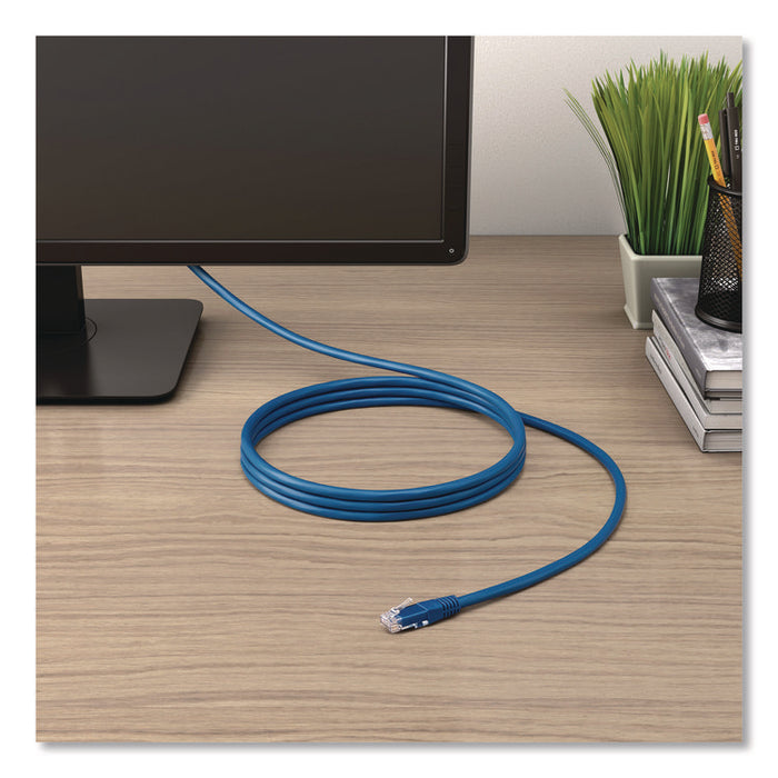 CAT6 Ethernet Cable, 100 ft, Blue