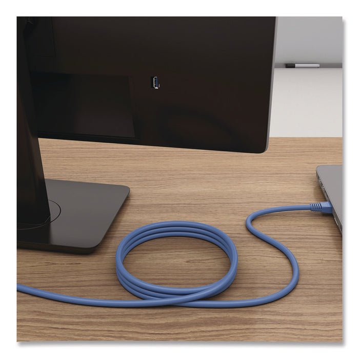 CAT6 Ethernet Cable, 7 ft, Blue