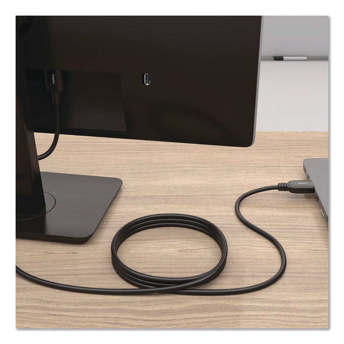 HDMI to HDMI Audio/Video Cable, 4 ft, Black, 2/Pack