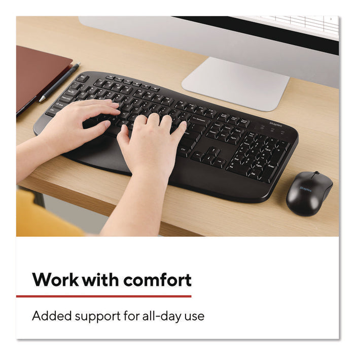 Wireless Comfort Keyboard, Black