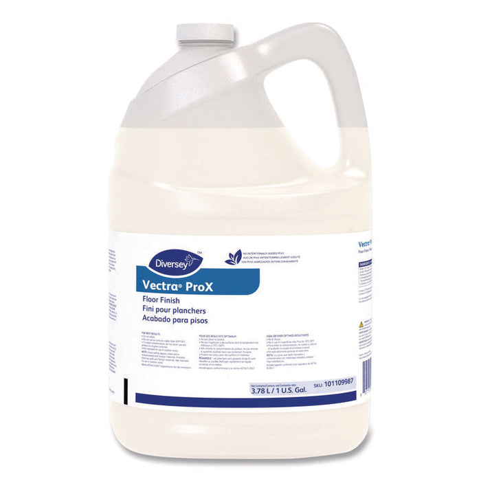 ProX Floor Finish, 1 gal Bottle, 4/Carton