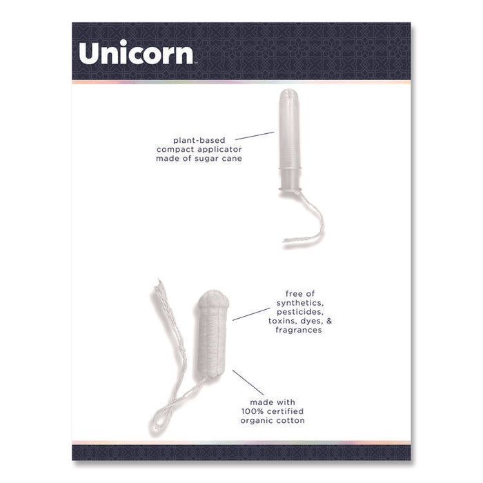 Cotton Tampons, Regular Absorbency, 60/Box, 6 Boxes/Carton