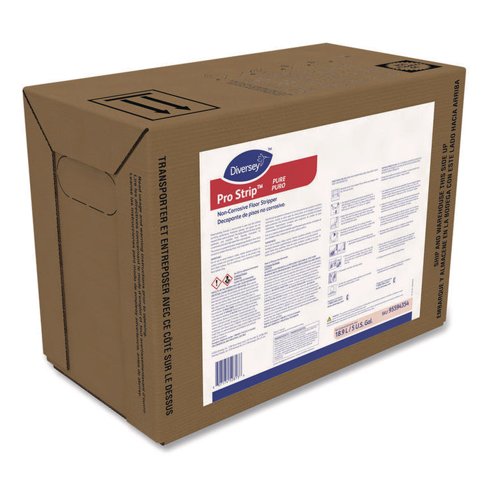 Pro Strip PURE Non-Corrosive Floor Stripper, 5 gal Bag-In Box
