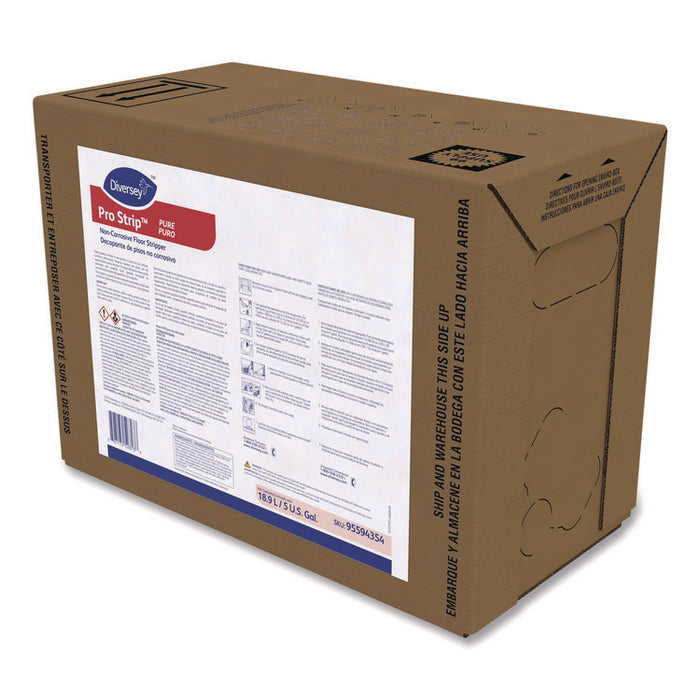 Pro Strip PURE Non-Corrosive Floor Stripper, 5 gal Bag-In Box