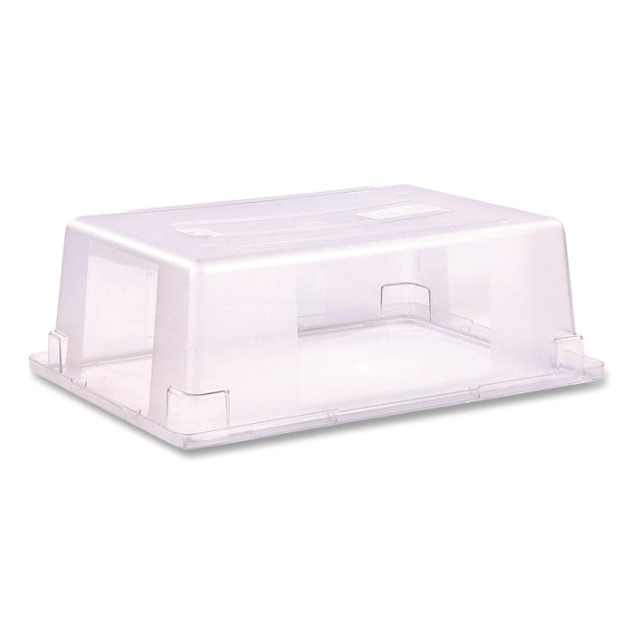 StorPlus Polycarbonate Food Storage Container, 12.5 gal, 18 x 26 x 9, Clear, Plastic
