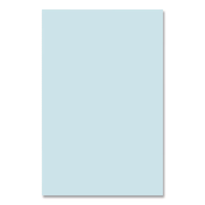 Colors 30% Recycled Colored Paper, 20 lb Bond Weight, 8.5 x 14, Blue, 500/Ream