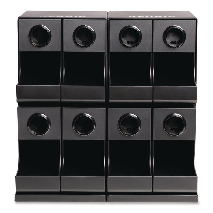 K-Cup Organizer, 17.8 x 14.57 x 17.28, Black