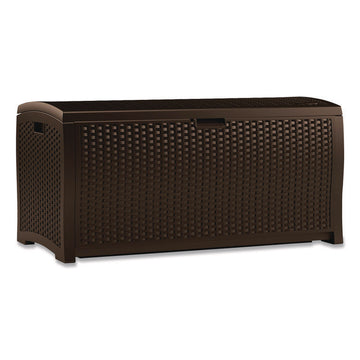 Large Deck Box, 13.23 cu ft, 50" x 25.5" x 25.5", Java