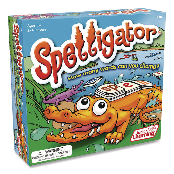 Spelligator, 2 to 4 Players, Grades K to 5