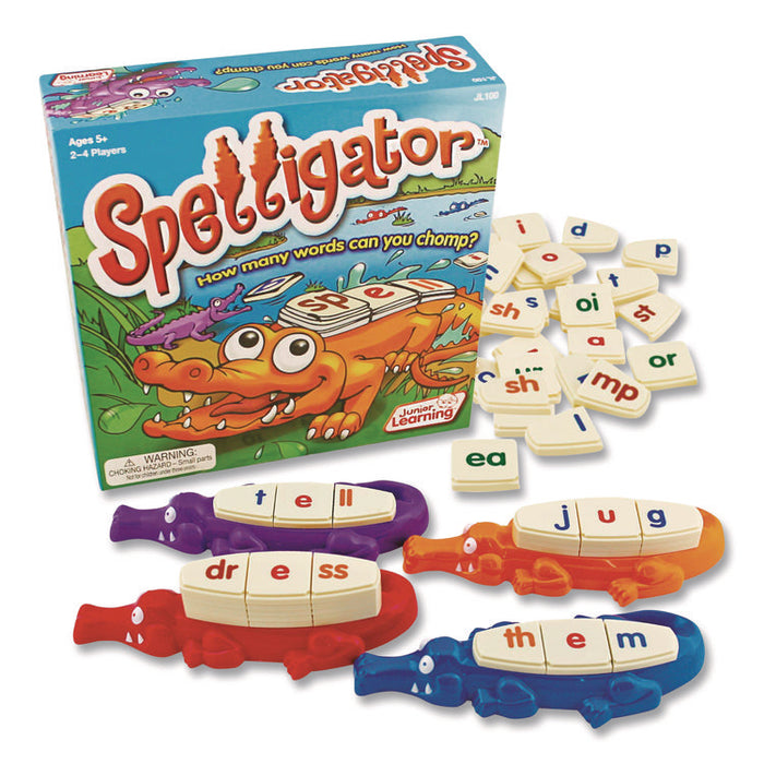 Spelligator, 2 to 4 Players, Grades K to 5