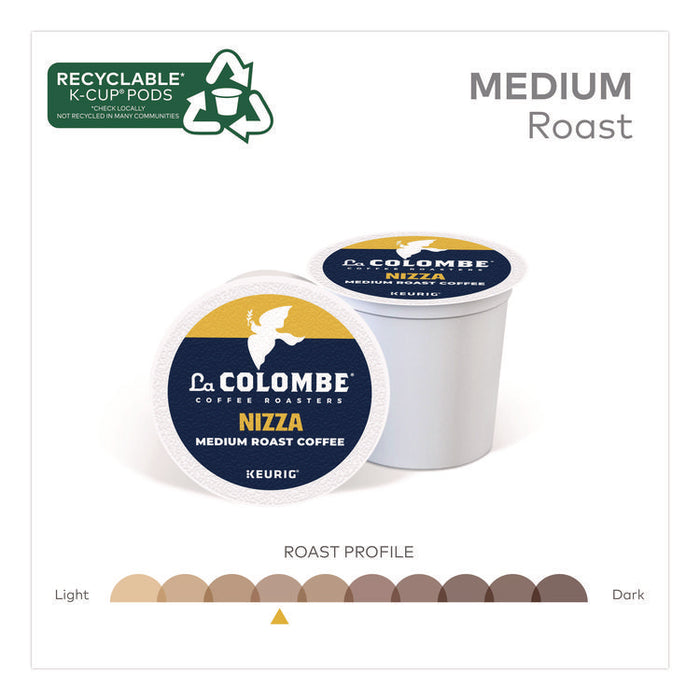 Coffee K-Cup Pods, Nizza Medium Roast, 20/Box