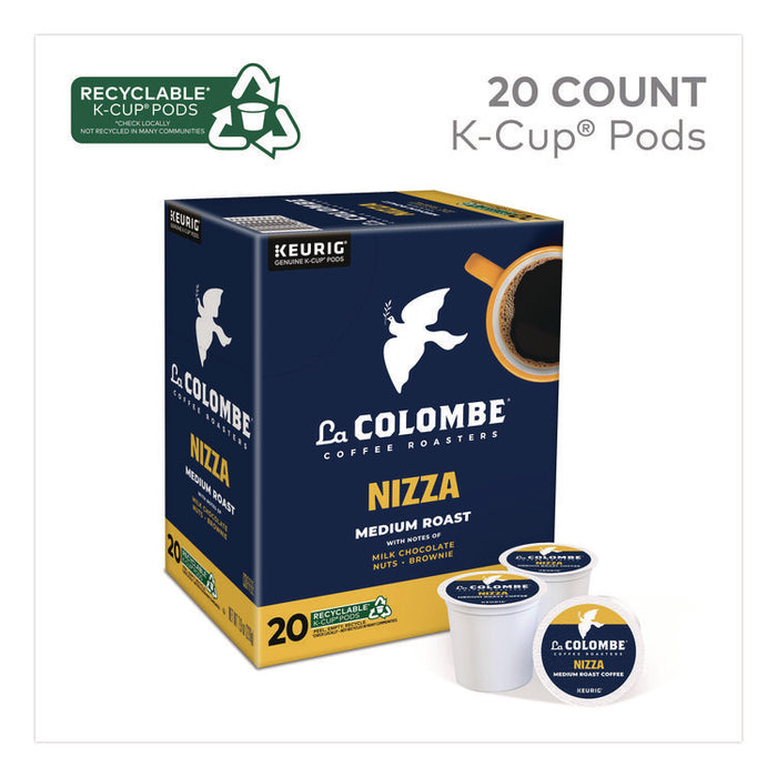 Coffee K-Cup Pods, Nizza Medium Roast, 20/Box