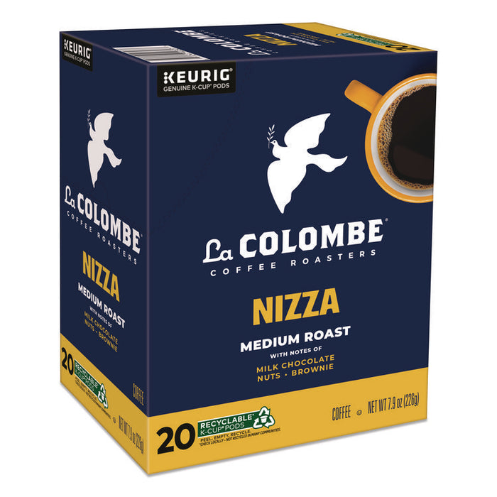 Coffee K-Cup Pods, Nizza Medium Roast, 20/Box