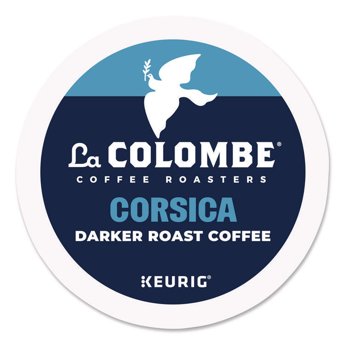 Coffee K-Cup Pods, Corsica Dark Roast, 20/Box