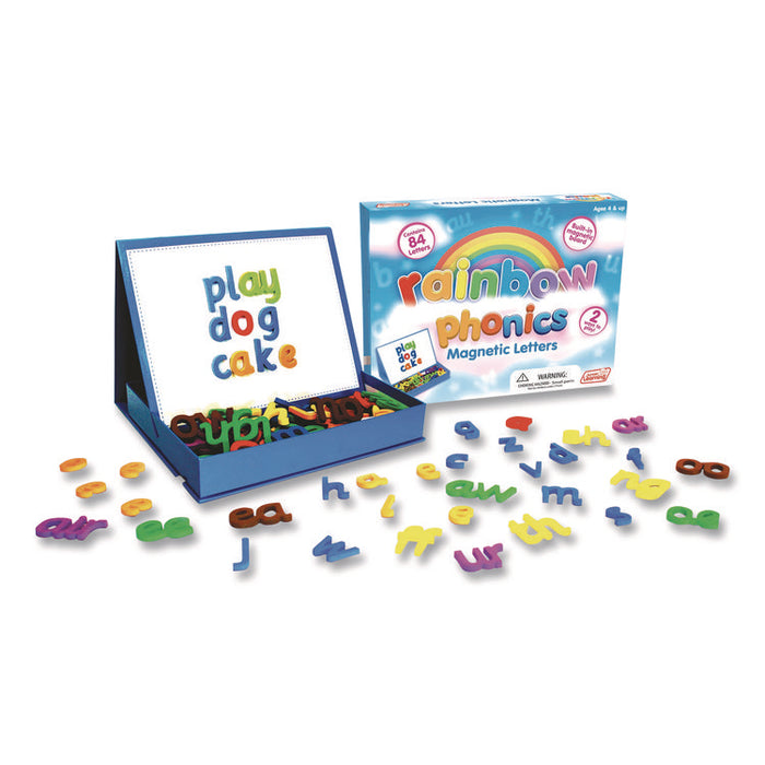 Rainbow Phonics Magnetic Letters, Grades Pre-K to 2, 84 Pieces