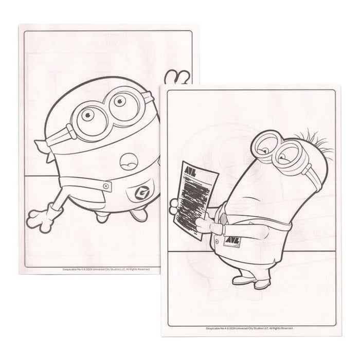 Despicable Me 4 Jumbo Coloring and Activity Book, Ages 3 and Up, 10.75 x 7.75 Sheets, 64 Pages
