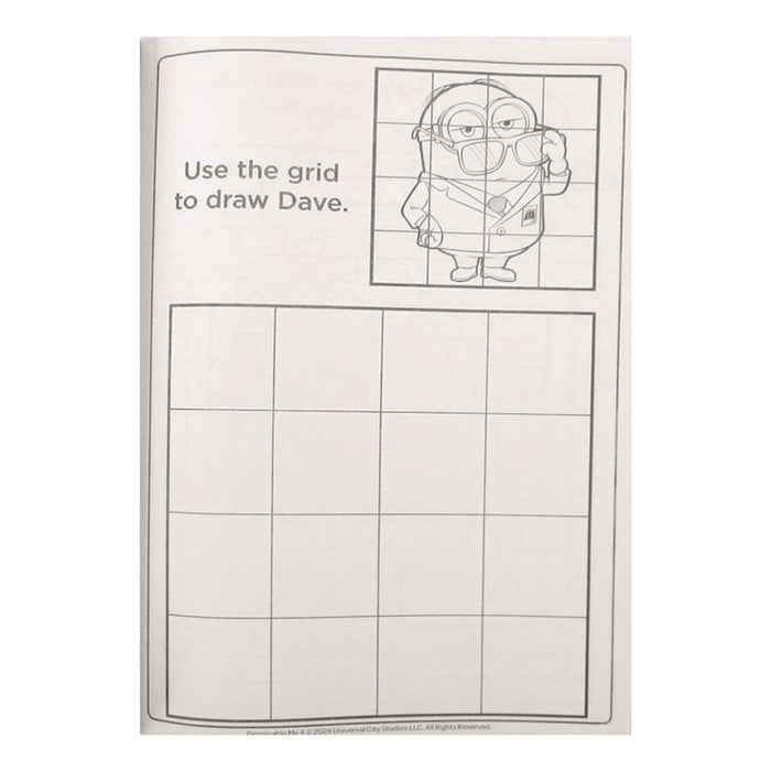Despicable Me 4 Jumbo Coloring and Activity Book, Ages 3 and Up, 10.75 x 7.75 Sheets, 64 Pages