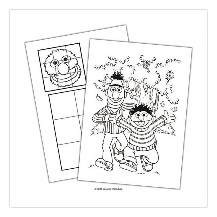 Sesame Street Favorite Friends Jumbo Coloring and Activity Book, Ages 3 and Up, 10.75 x 7.75 Sheets, 64 Pages