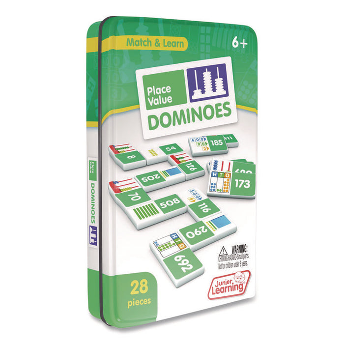 Place Value Dominoes, 1 to 2 Players, Grades 1 to 7, 28 Pieces