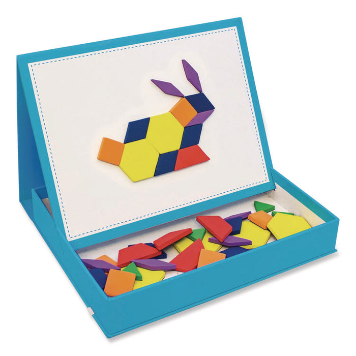 Rainbow Pattern Blocks, Pre-K, 100 Pieces