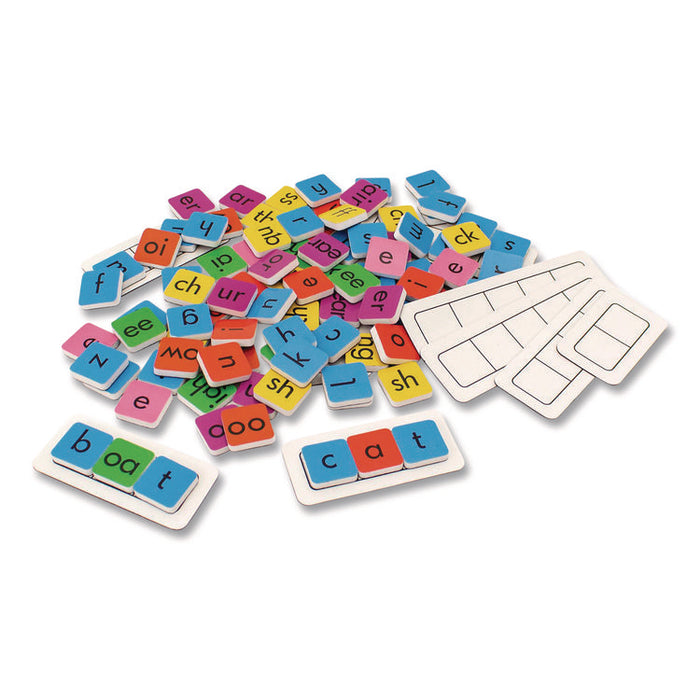 Rainbow Phonics Tiles, Grades K to 2, 104 Pieces