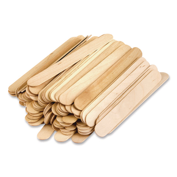STEM Basics Jumbo Craft Sticks, 6 x 0.75, 200/Pack