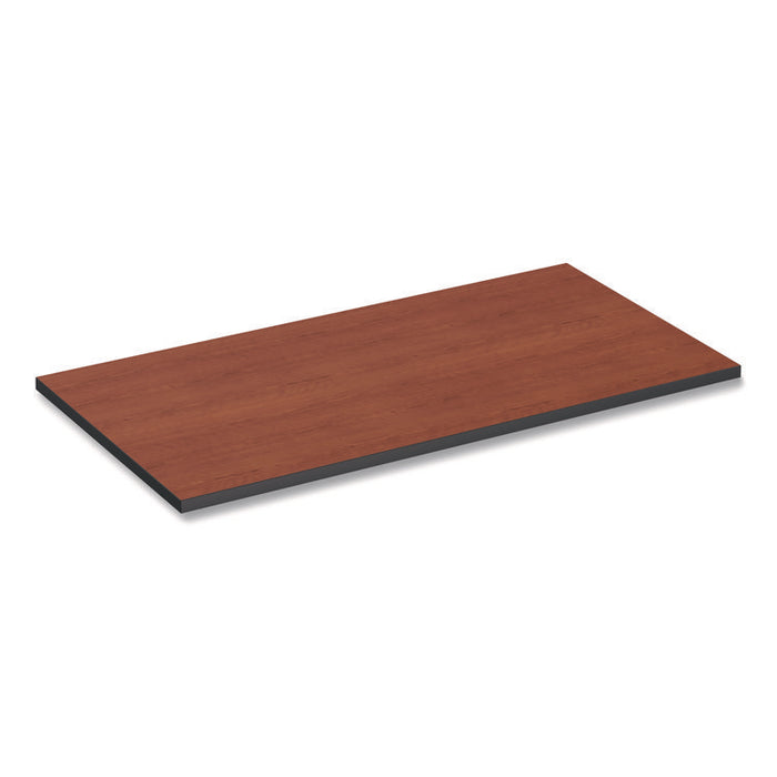 Reversible Laminate Table Top, Rectangular, 47.63 x 23.63, Medium Cherry/Mahogany