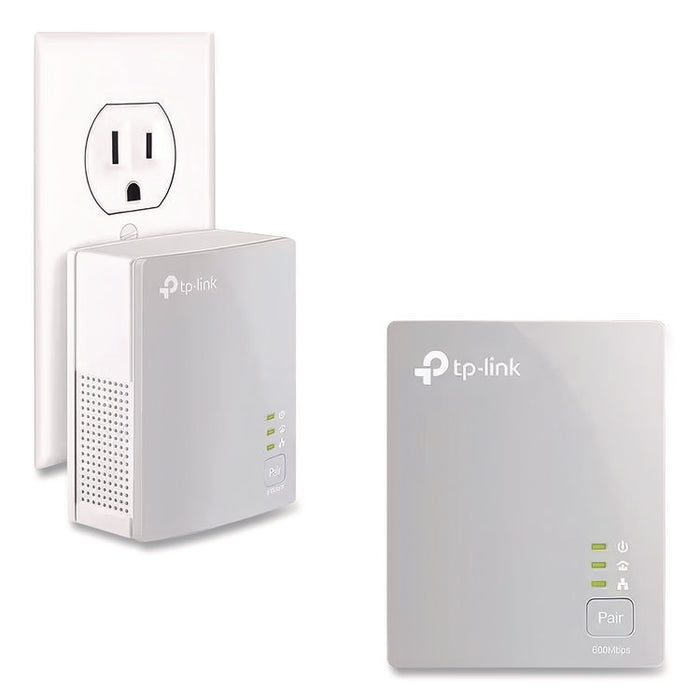 TL-PA4010KIT AV600 Powerline Starter Kit, 1 Port