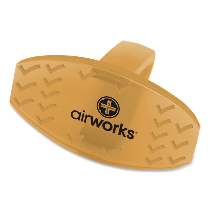 AirWorks Bowl Clips, Citrus Grove Scent, Orange, Dozen