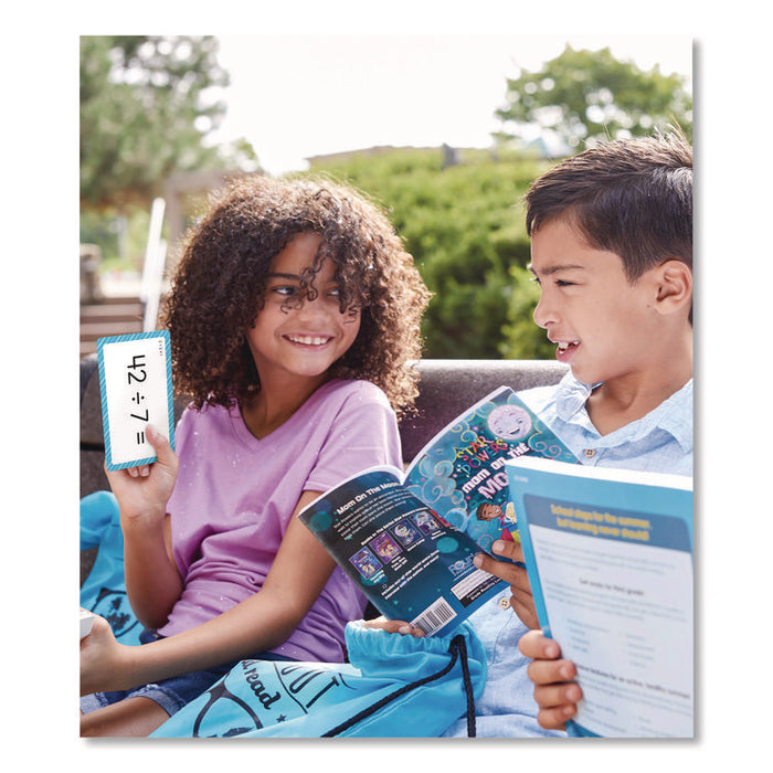 Division 0 to 12 Flash Cards, Grades 4 to 6, 3.25" x 5.25", Assorted Colors, 54 Cards