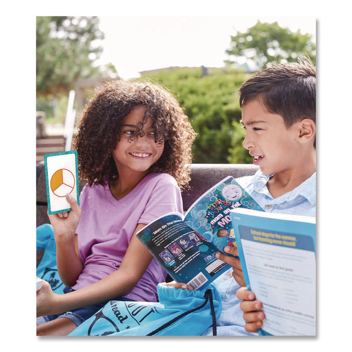 Fractions Flash Cards, Grades 4 to 6, 3.25" x 5.25", Assorted Colors, 54 Cards