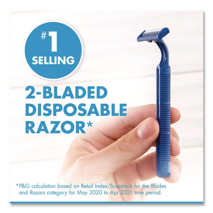 Sensor2 Disposable Razor, 2 Blades, 5/Pack, 36 Packs/Carton