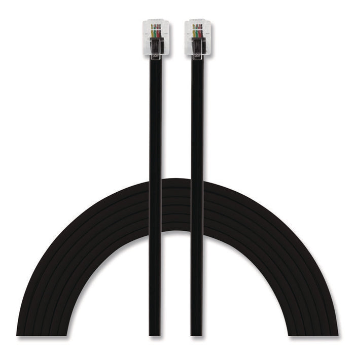 Line Cord, Plug/Plug, 25 ft, Black