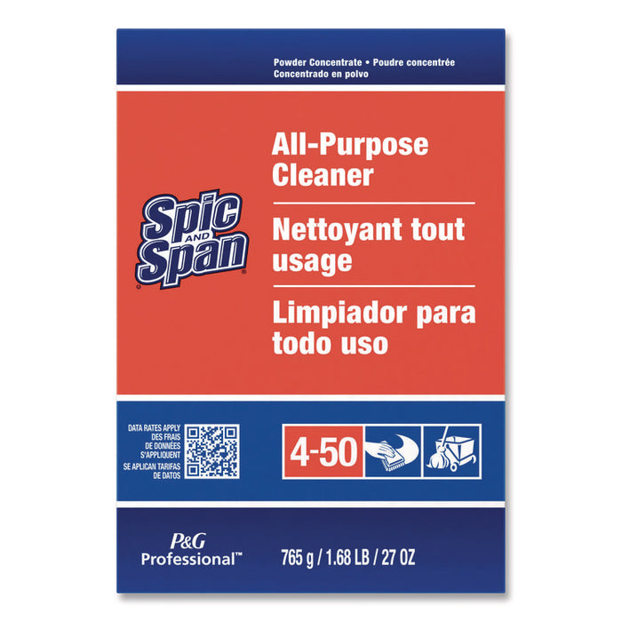 All-Purpose Floor Cleaner, Fresh Scent, 27 oz Box, 12/Carton