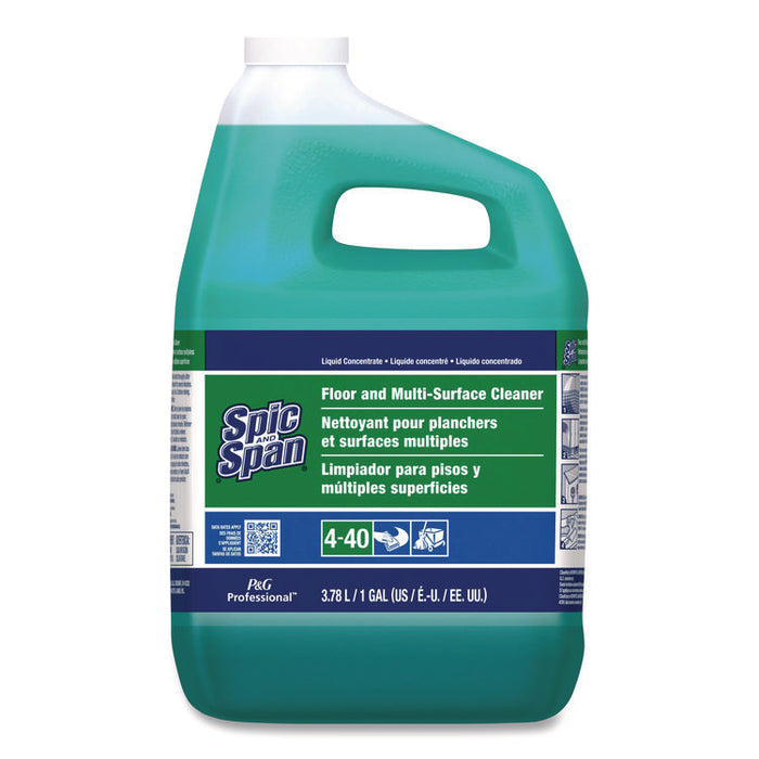 Liquid Floor Cleaner, Fresh Scent, 1 gal Bottle, 3/Carton