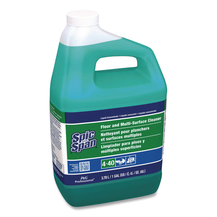 Liquid Floor Cleaner, Fresh Scent, 1 gal Bottle, 3/Carton