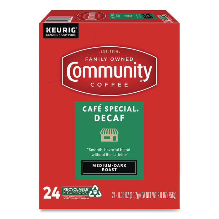 Cafe Special Decaf K-Cups, 24/Box