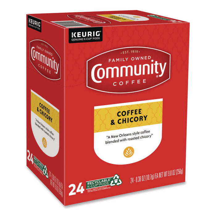 Coffee and Chicory K-Cups, 24/Box
