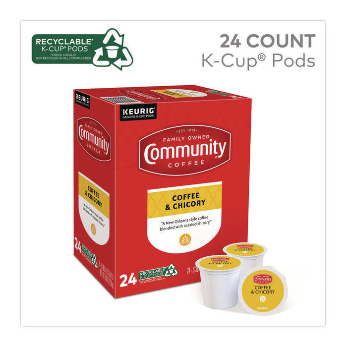 Coffee and Chicory K-Cups, 24/Box