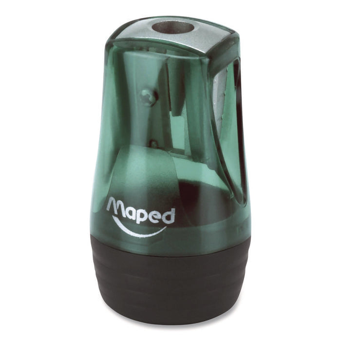 Tonic 1-Hole Canister Pencil Sharpener, 2.56 x 1.25 x 4.92, Randomly Assorted Colors