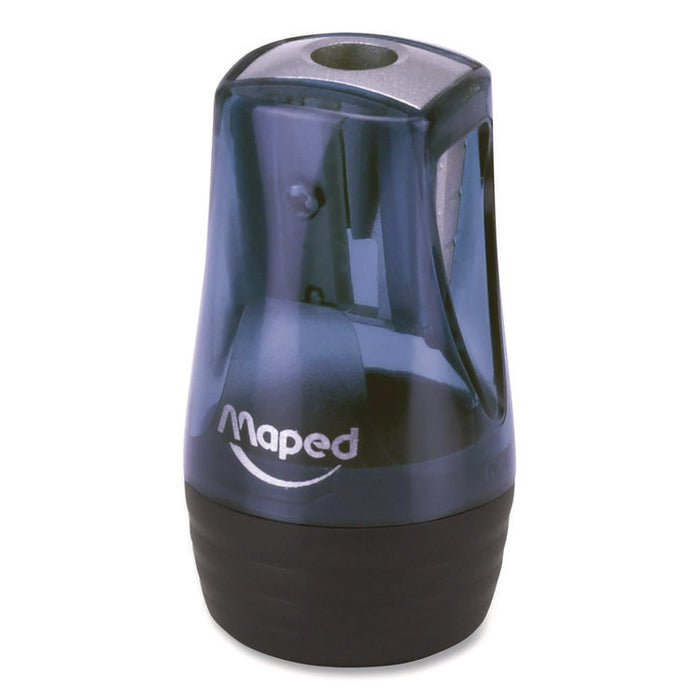 Tonic 1-Hole Canister Pencil Sharpener, 2.56 x 1.25 x 4.92, Randomly Assorted Colors